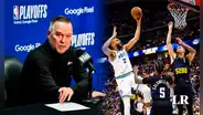Entrenador de los Nuggets PIERDE LOS PAPELES y OFENDE a periodista tras eliminación: "preguntas estúpidas"