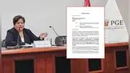María Caruajulca anuncia acciones legales contra Javier Pacheco en caso no deje cargo de procurador general