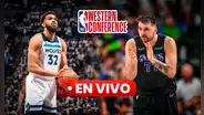 Dallas Mavericks derrotan 108-105 a Timberwolves en game 1 por la final Conferencia Oeste