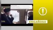 Video no muestra "últimos momentos" del vuelo que produjo la muerte del presidente de Irán, Ebrahim Raisi