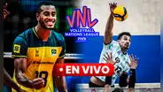 Argentina vs. Brasil EN VIVO, Nations League Vóley 2024: mira AQUÍ la fecha, hora y canal del clásico