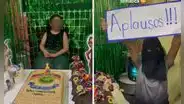 Celebró su cumpleaños con temática de Shrek y niño sorprende con personaje: “Se robó el show”