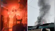 Incendio en centro de Lima: bomberos controlan siniestro en galería cerca de Mesa Redonda