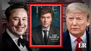 “El radical”: Javier Milei es portada de la revista Time, en la que habló de Elon Musk, Donald Trump y más