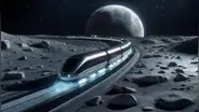 El innovador plan de la NASA para construir el primer ferrocarril en la Luna