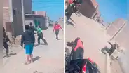 Sujeto intenta disparar a mujer policía durante operativo en Chiclayo