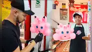 Emprendedor en Perú reinventa los clásicos algodones de azúcar y causa furor con espectaculares diseños