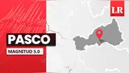 Temblor de magnitud 5.0 se sintió en Pasco hoy, según IGP