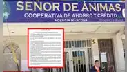 Cooperativa Señor de Ánimas niega estar en quiebra pese a ser intervenida por la SBS