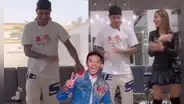 Paolo Guerrero sorprende bailando 'Motor y motivo' de Grupo 5 junto a Ana Paula Consorte