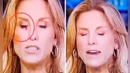 Presentadora pasa bochornoso momento al comerse accidentalmente una mosca durante programa en vivo