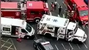 Pueblo Libre: 5 heridos tras choque vehicular entre patrullero PNP y ambulancia