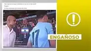 Video no muestra a Pep Guardiola negando el saludo a "líder israelí"