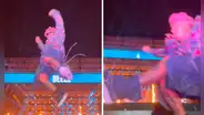 Cantante Beéle sufre aparatosa caída en el Lima Music Fest y video se hace viral en redes sociales