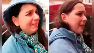 Mujer viuda pierde su trabajo y rompe en llanto al verse obligada a vender en la calle para sobrevivir