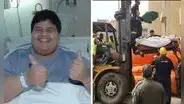 La increíble historia de la persona viva con mayor peso del mundo: bajó de 610 a 68 kilos