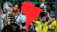 Estos son los países de Sudamérica que más veces salieron campeones de la Copa América: no es Brasil