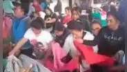 Iquitos: cientos de ciudadanos hacen largas filas para comprar chompas y abrigos tras ola de friaje