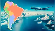 Un vuelo hacia Sudamérica es el más largo del mundo sobre el mar: dura casi 13 horas y sin escalas