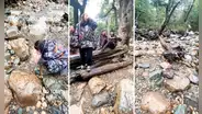 Bebe agua de río, pero queda en shock al ver a hombre miccionar en el mismo cauce y le dicen: "Trago amargo"