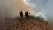 Fuego incontrolable: incendio forestal consume 25 hectáreas en Pasco
