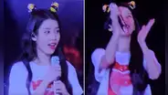 ¡Momento mágico! Fans conmueven a IU, estrella k-pop, al cantar 'Good Day' en su concierto en Filipinas