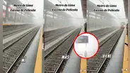 Peruano compara llegada del Metro de Lima en plena neblina con escena romántica y le dicen: “Parece Silent Hill”
