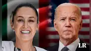 Joe Biden felicita a Claudia Sheinbaum tras su triunfo en las elecciones presidenciales de México