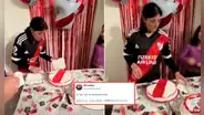 Fanática de River Plate sufrió pesada broma en su cumpleaños y reacción se hace viral: “Yo les tiro la torta”