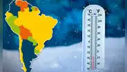 Este es el país de Sudamérica que tuvo la menor temperatura en toda la historia de la región: casi registra -40 °C