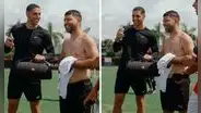 Pablo Sabbag creó canción inspirada en el 'Kun' Agüero y así reaccionó el exjugador argentino