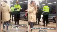 Policías se solidarizan y reparten café a pasajeros varados en aeropuerto del Cusco