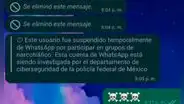WhatsApp: ¿qué significa el mensaje 'este usuario fue suspendido temporalmente' y por qué no debes enviarlo?