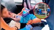 Bebé nace en plena Panamericana sur con ayuda de sereno de Surco: "Tienes que vivir, Esperancita"