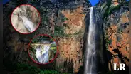 Turista descubre que la cascada más alta de China se abastece de una tubería de agua secreta