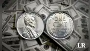Esta es la moneda de 1 centavo de dólar de ACERO PURO que se puede vender por US$180.000