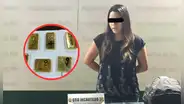 La Victoria: capturan a mujer con nueve lingotes de oro valorizados en más de S/2.000.000