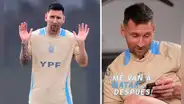 Messi revela por qué borra los mensajes de WhatsApp: "Me van a matar después"