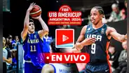 Argentina vs. Estados Unidos básquet EN VIVO vía Youtube: hora y dónde ver la final del FIBA U18 Americup 2024