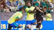 A México se le escapó el empate sobre el final: el Tri perdió ante Brasil por amistoso