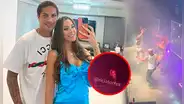 Ana Paula Consorte fue vista bailando perreo junto a Paolo Guerrero en el concierto de Anitta