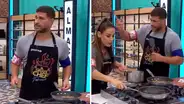 Yaco Eskenazi AMENAZA con renunciar EN VIVO a 'El gran chef: famosos' tras encontronazo con Karina Borrero