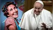 ¡'Doña Florinda' junto al papa Francisco! Sumo pontífice recibirá a más de 100 humoristas en El Vaticano