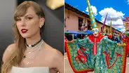 Fans de Taylor Swift crean curioso video de 'concierto' de cantante en Cajamarca y se vuelve viral