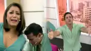 Karla Tarazona ‘chotea’ a Christian Domínguez durante baile en ‘Préndete’