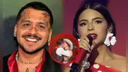 Christian Nodal y Ángela Aguilar sellan su amor con apasionado beso durante concierto en México