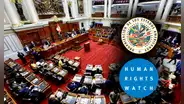 Human Rights Watch exhorta a la OEA a levantar situación de Perú en Asamblea: Defiendan el Estado de derecho