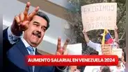 Aumento salarial en Venezuela 2024: Estos son los NUEVOS MONTOS que anunció Nicolás Maduro