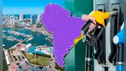 El país de Sudamérica con la gasolina más cara en 2024, supera a la de Perú y Argentina