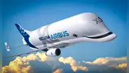 El único avión del mundo con forma de ballena tiene su propia aerolínea: ha cargado piezas espaciales de la NASA